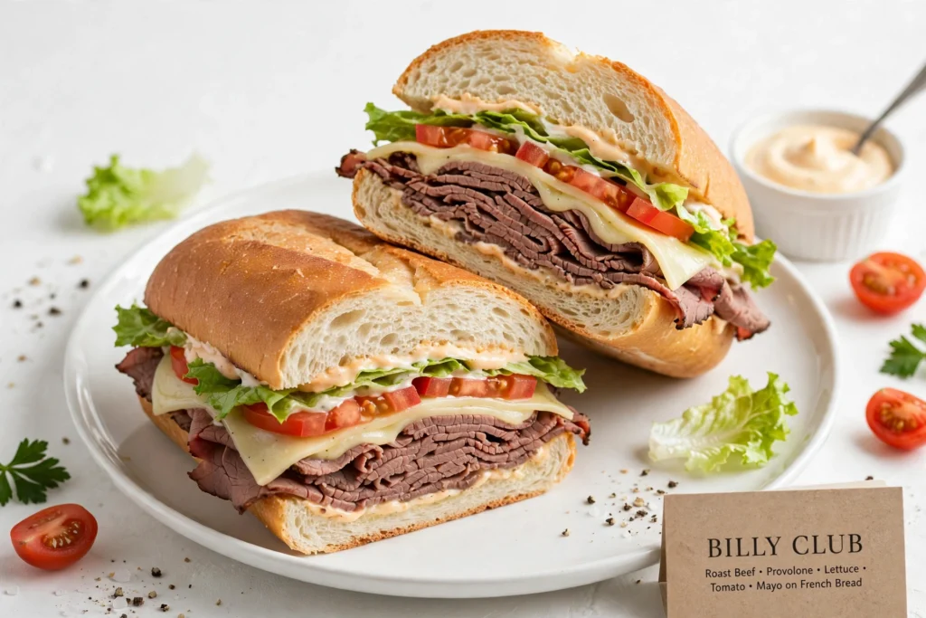 Billy Club sandwich from the Jimmy John's sandwich menu