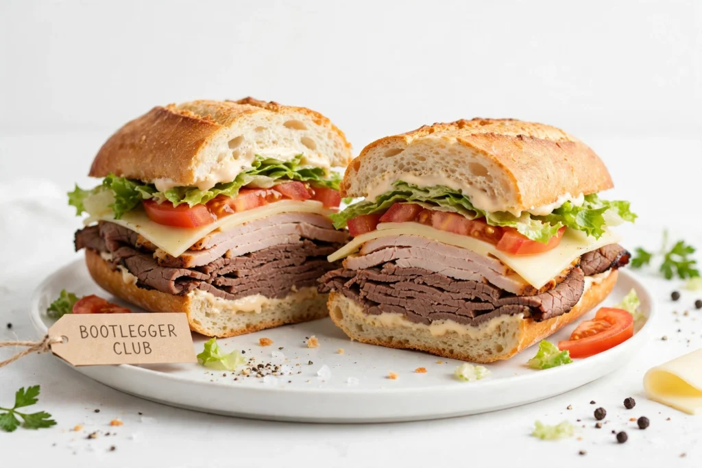 Bootlegger sandwich from the Jimmy John's sandwich menu