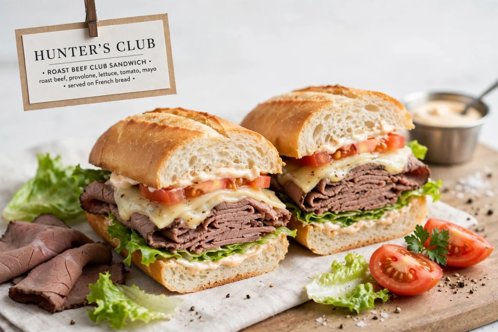 Hunter's Club sandwich from the Jimmy John's sandwich menu