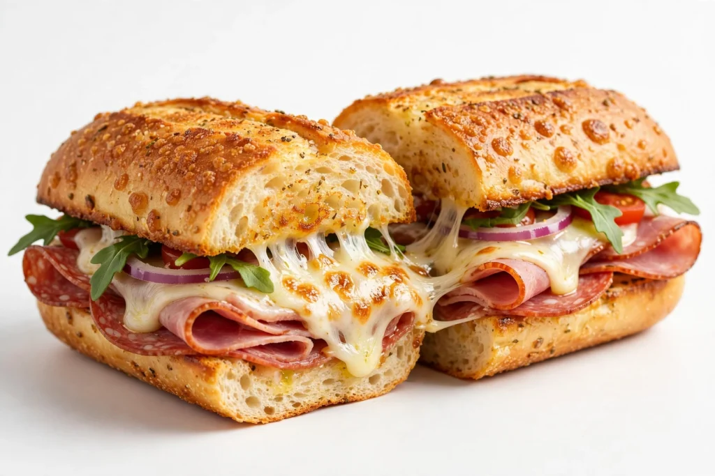 Italian Toasted sandwich from the Jimmy John's sandwich menu