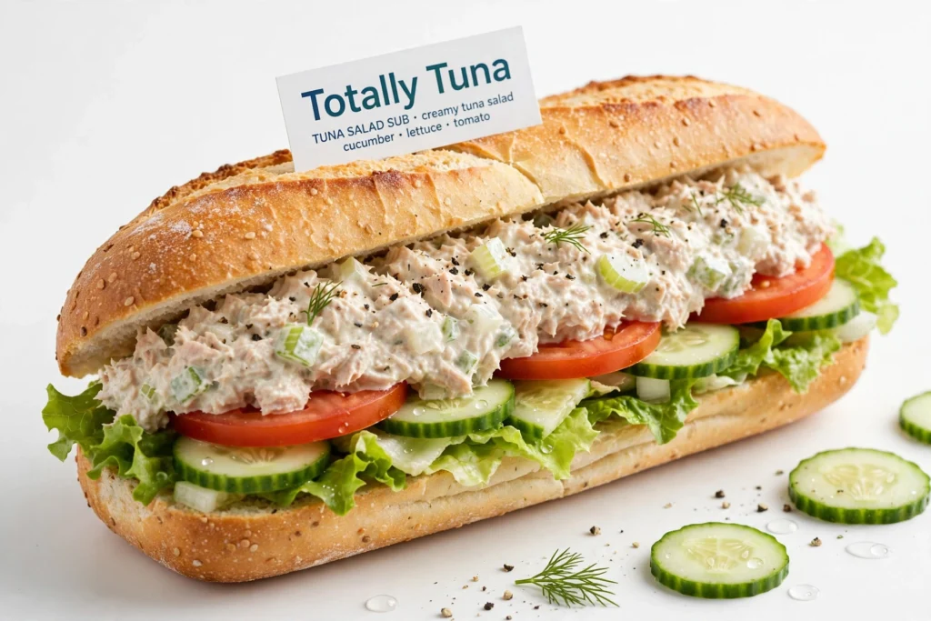 Totally Tuna sandwich from the Jimmy John's sandwich menu