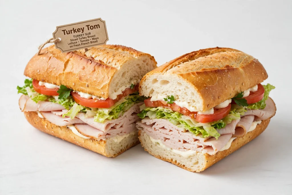Turkey Tom sandwich from the Jimmy John's sandwich menu
