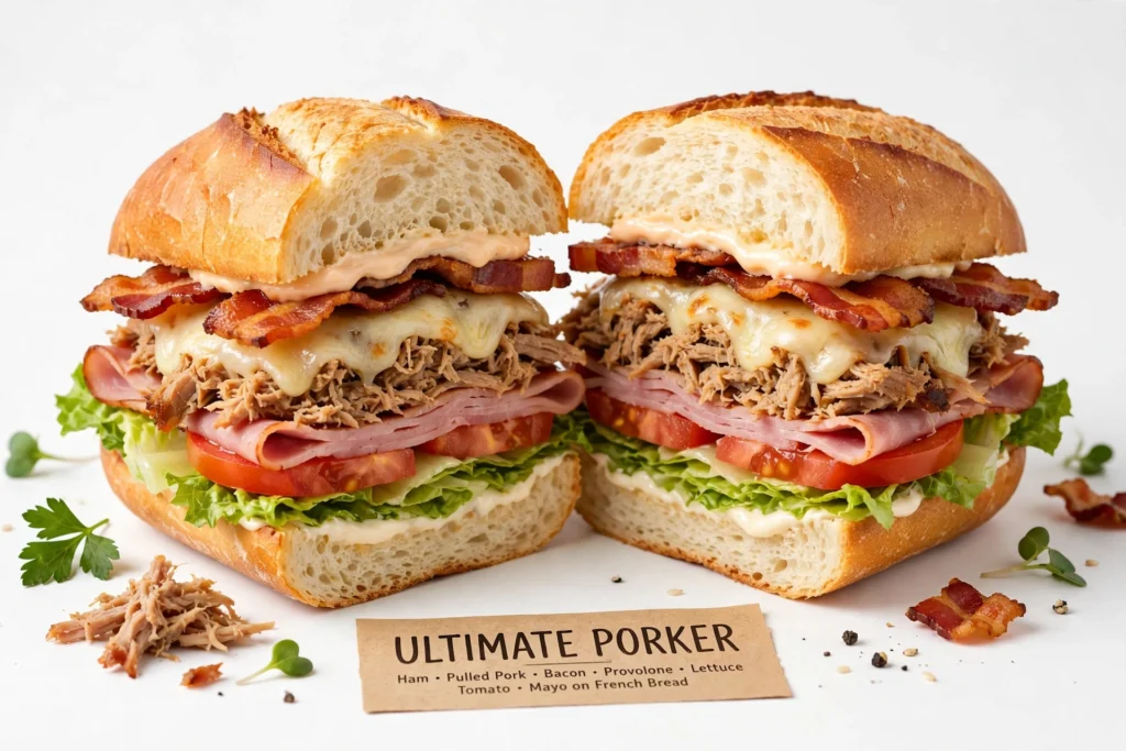 Ultimate Porker sandwich from the Jimmy John's sandwich menu